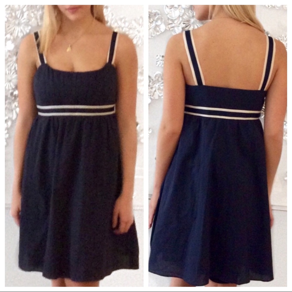 LIQUID Navy blue dress, size S